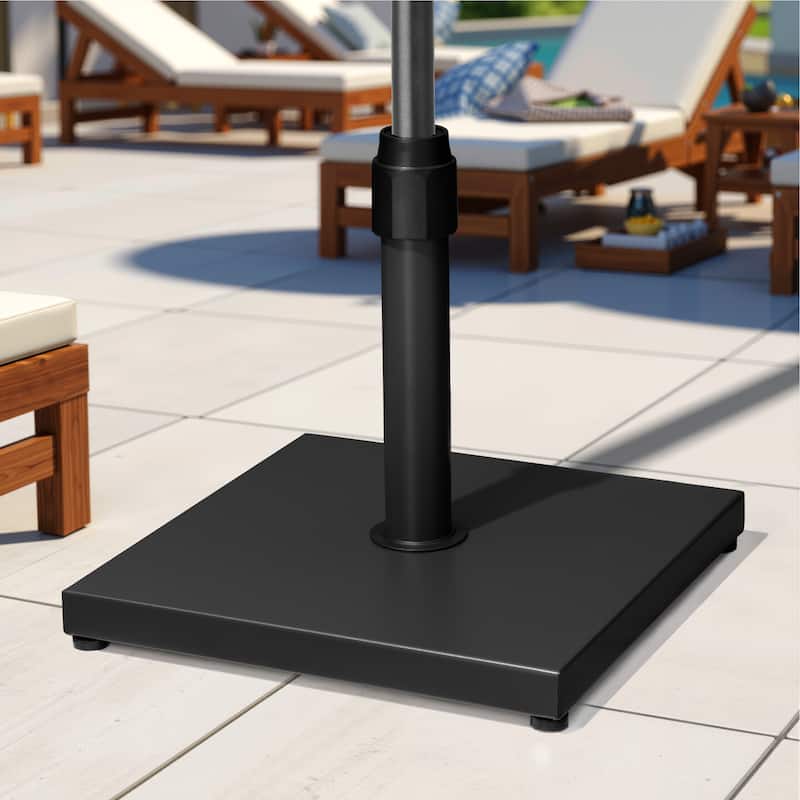 45LBS Outdoor Patio Square Concrete Market Umbrella Base Stand