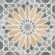 preview thumbnail 5 of 9, The Tile Life Garden Sunflower 8x8 Porcelain Patterned Wall & Floor Tile