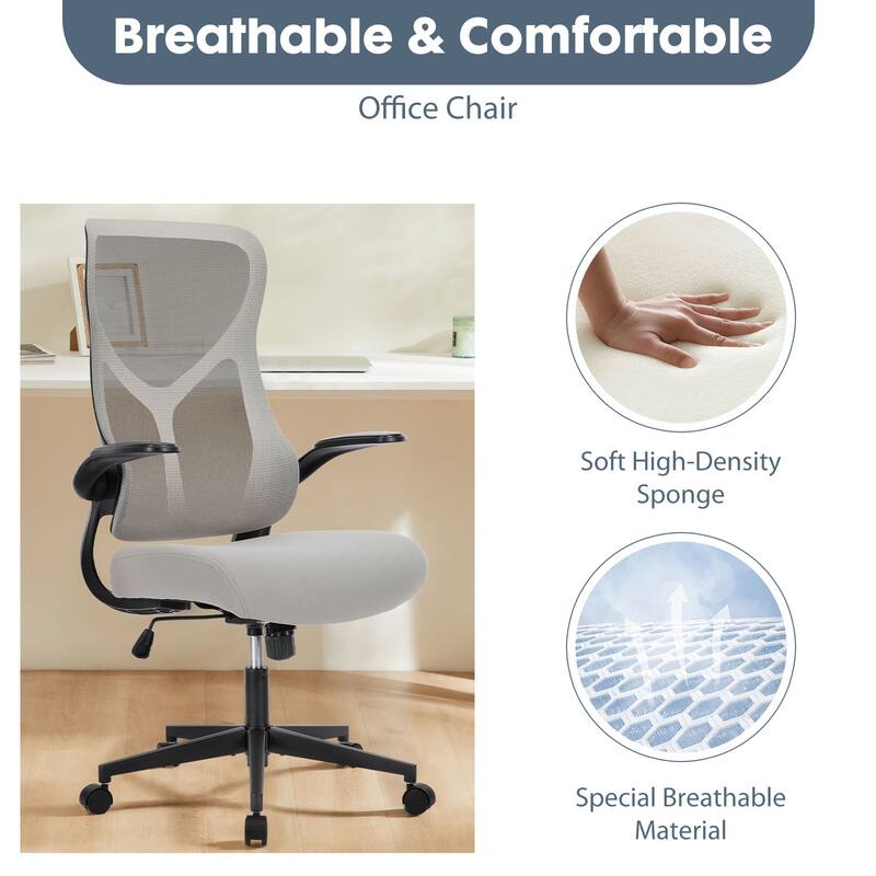Ergonomic Executive HighBack Office Chair,Breathable Mesh Computer