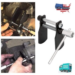 thumbnail interactive-video image 1 of Disc Brake Pad Spreader Tool – Caliper Piston Compressor, Steel Press For Easy Installation 1 of 6