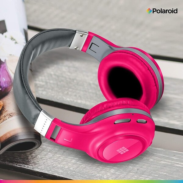 polaroid bluetooth wireless headphones