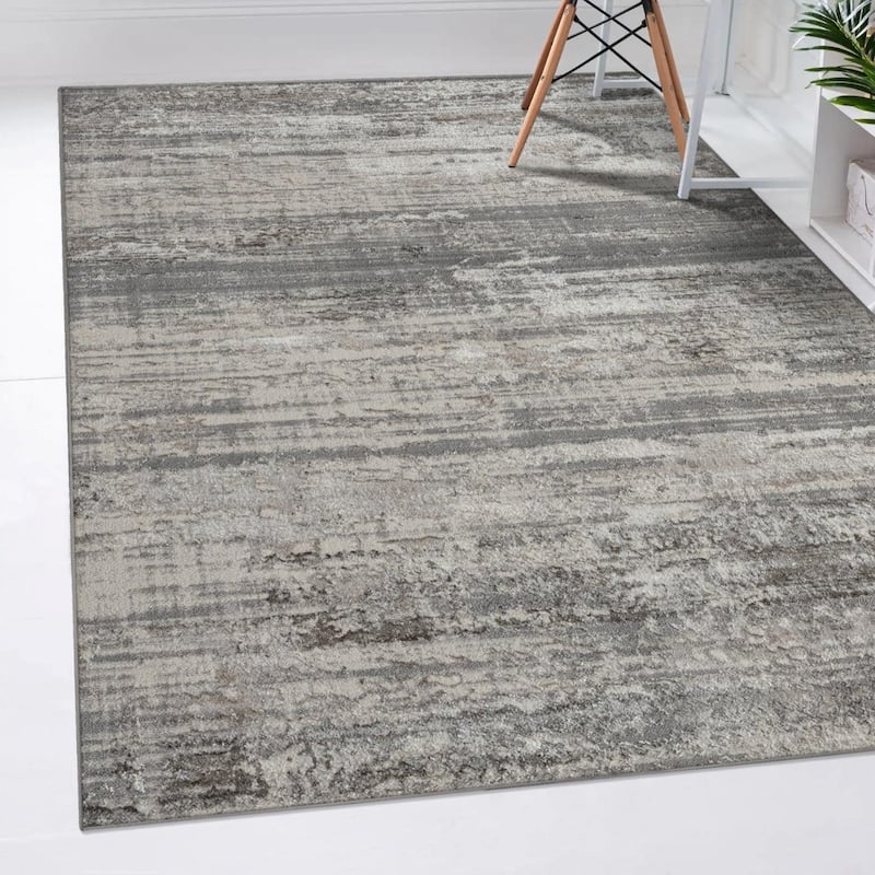 Luxe Weavers Modern Abstract Textured Area Rug for Living Room and Bedrooms