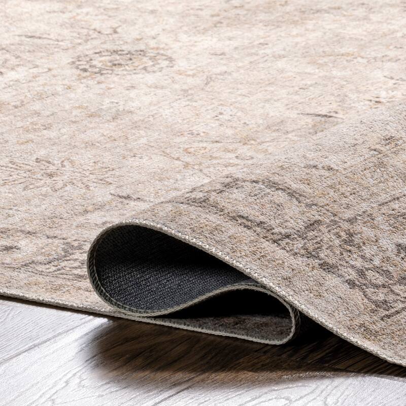 Bayberry Vintage Machine Washable Area Rug