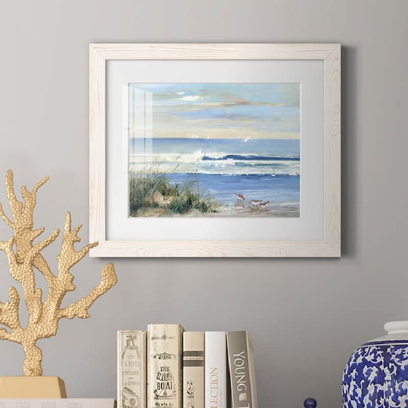 Beach Combers-Premium Framed Print