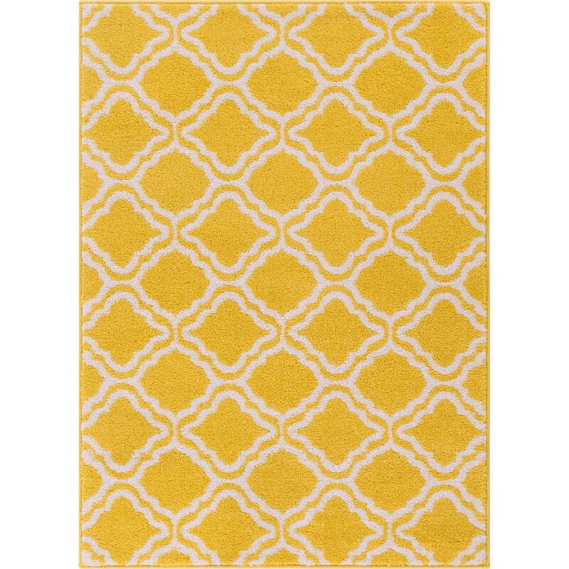 Well Woven Starbright Calipso Trellis Kids Area Rug