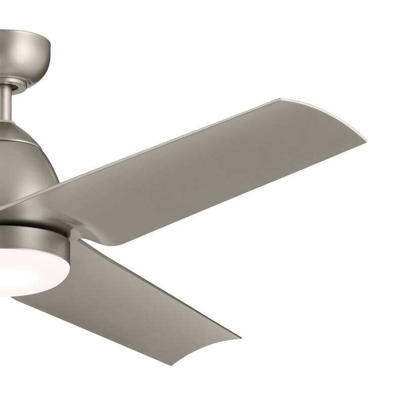 Kichler Lighting Fit 54 in. Integrated LED Outdoor Downrod Mount Ceiling Fan