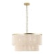 preview thumbnail 30 of 34, GetLedel 23.8" 6-Light Dimmable Handwoven Drum Chandelier