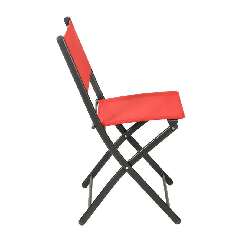 2 Pack Commercial Outdoor Flex Comfort Folding Chair with Metal Frame