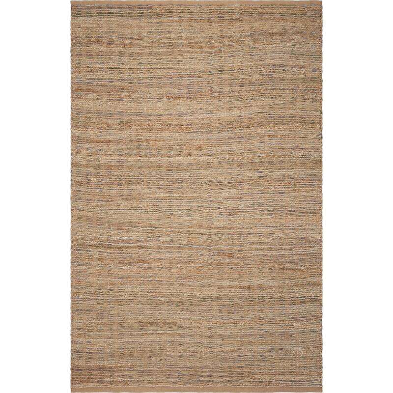 Handwoven Casual Ombre Jute & Silk Rug