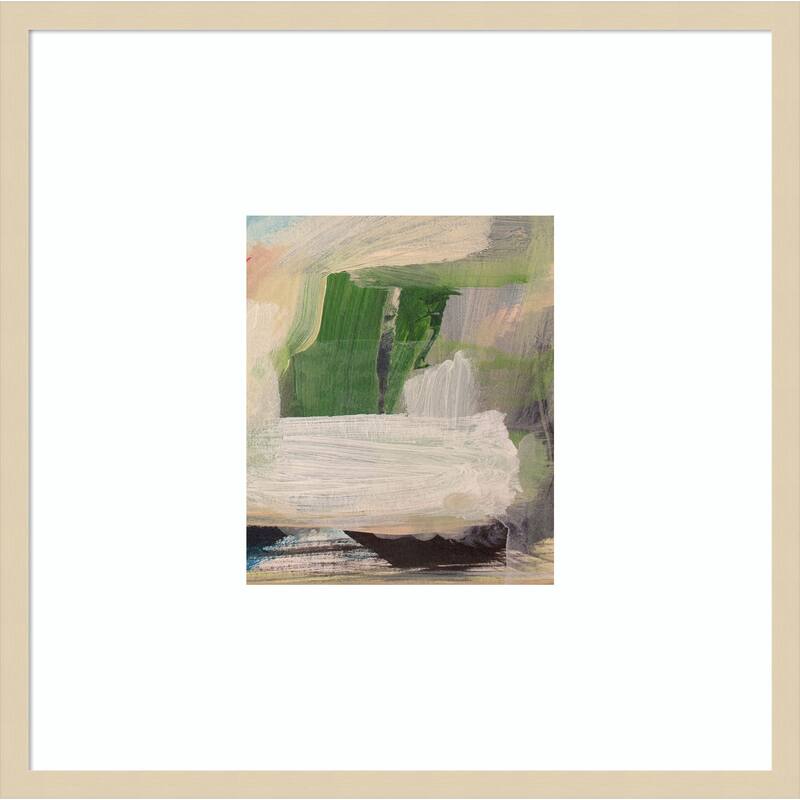 Bocci No. 2 by Hope Bainbridge Wood Framed Wall Art Print - Svelte Natural