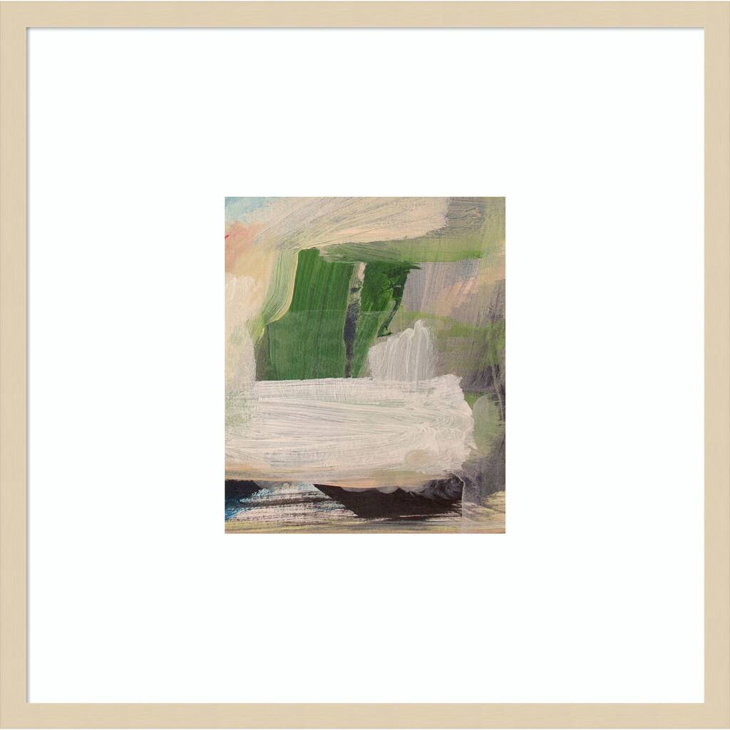 Bocci No. 2 by Hope Bainbridge Wood Framed Wall Art Print - Svelte Natural