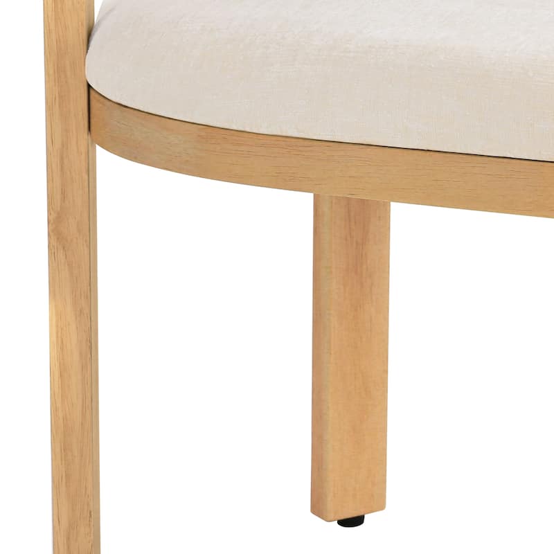 Upholstered Dining Chair Wooden Dining Chairs Set of 4 Modern Dining Room Chair for Kitchen Dining Room