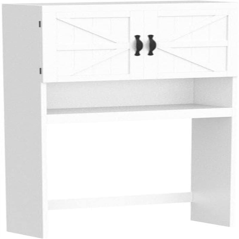 Over The Toilet Storage Cabinet - 23"D x 9"W x 67"H