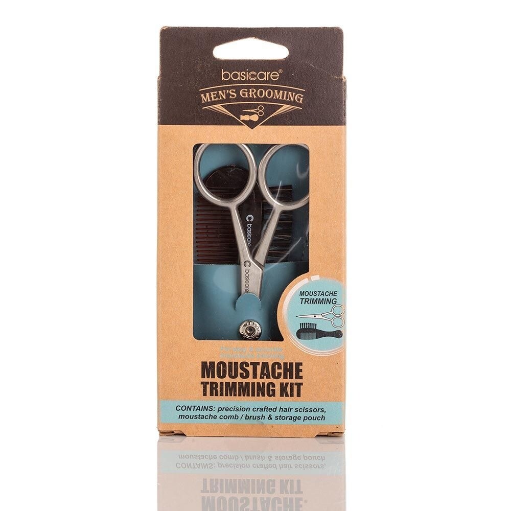 mustache trimming kit