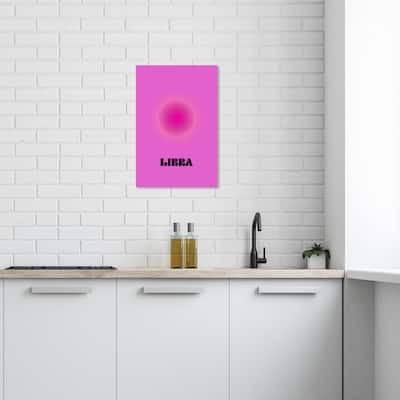 Wynwood Studio Canvas Spiritual and Religious Aura Libra Purple and Violet Modern & Contemporary Wall Art Canvas Print