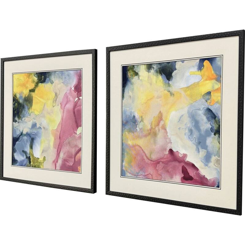 Paragon Color Cavern Framed Art - Set of 2