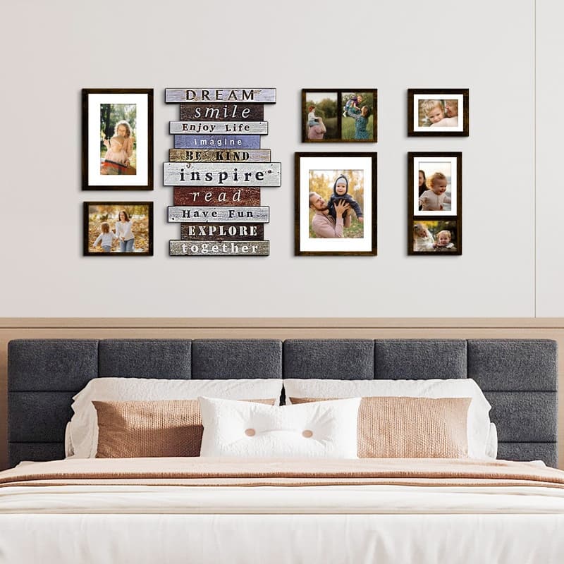 HELLO LAURA Elegant Complete Set With Decor Accessories Photo Frame