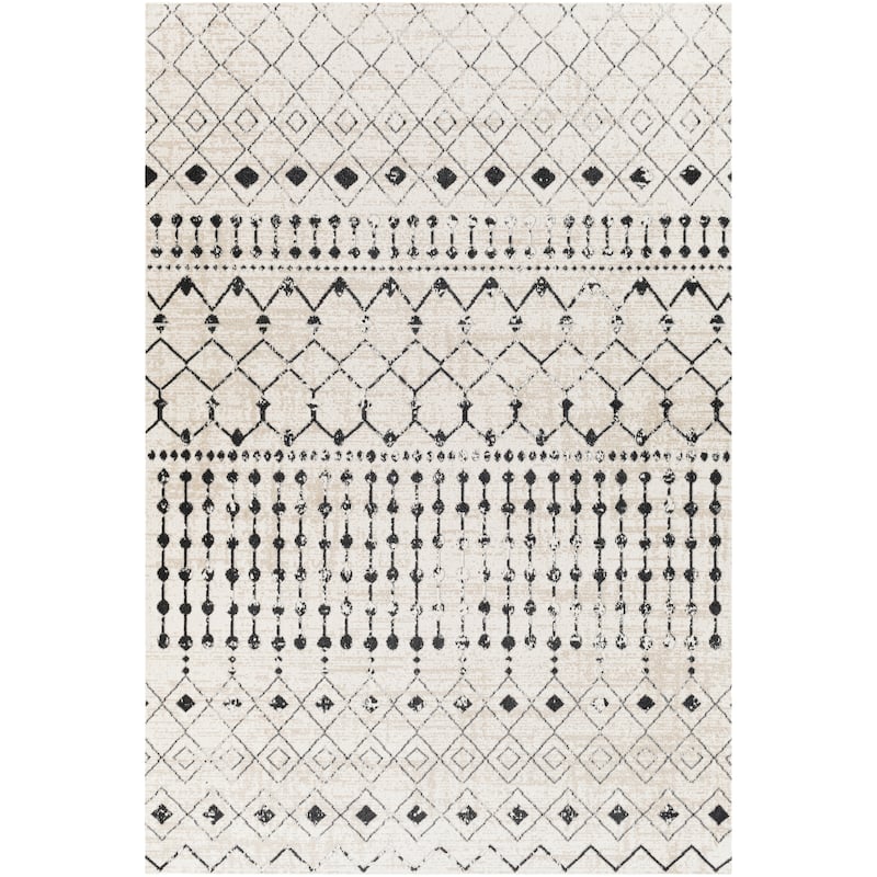Livabliss Quince Bohemian Machine Washable Area Rug