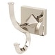 preview thumbnail 2 of 4, Alno Contemporary II Double Bathroom Towel Robe Hook Polished Nickel