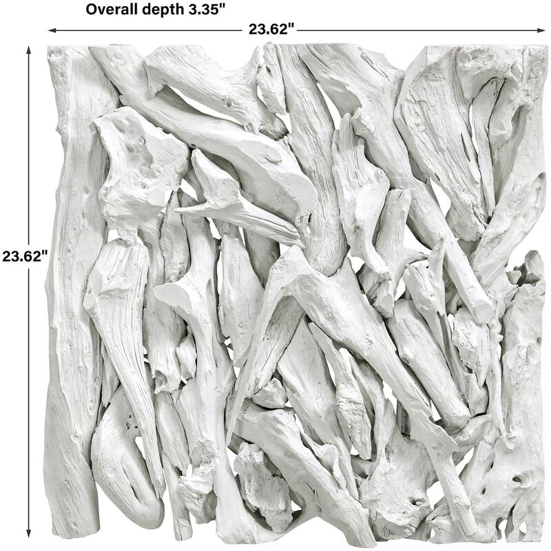 Uttermost 04292 Rio 23-5/8" x 23-5/8" Frameless Decorative Panel