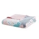 preview thumbnail 11 of 11, Intelligent Design Kids Bliss Pink Reversible Cotton Quilt Set with Throw Pillows