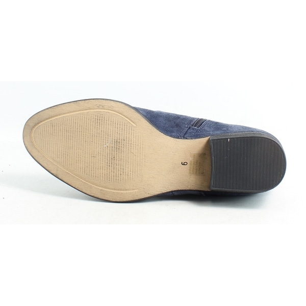 ladies navy ankle boots size 6