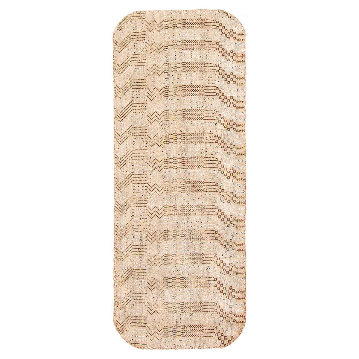 ECARPETGALLERY Hand-knotted Silk Shadow Tan Silk, Wool Rug - 2' 3" x 5' 10"