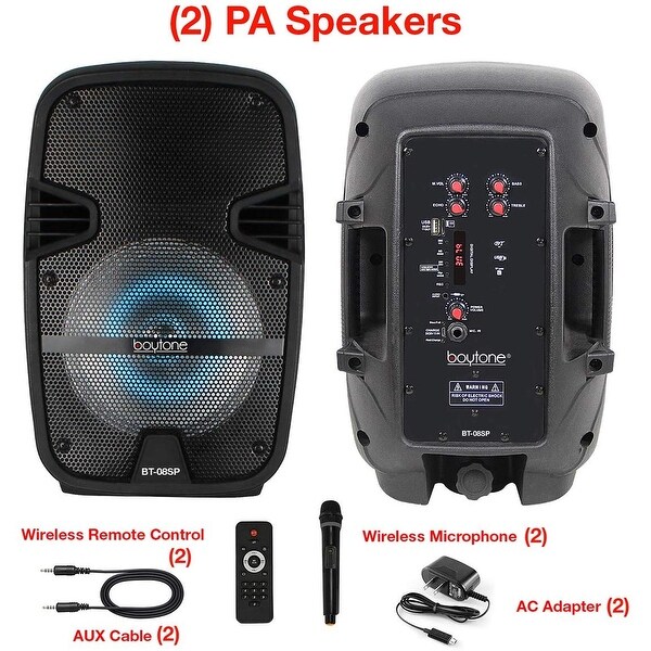 karaoke pa speakers