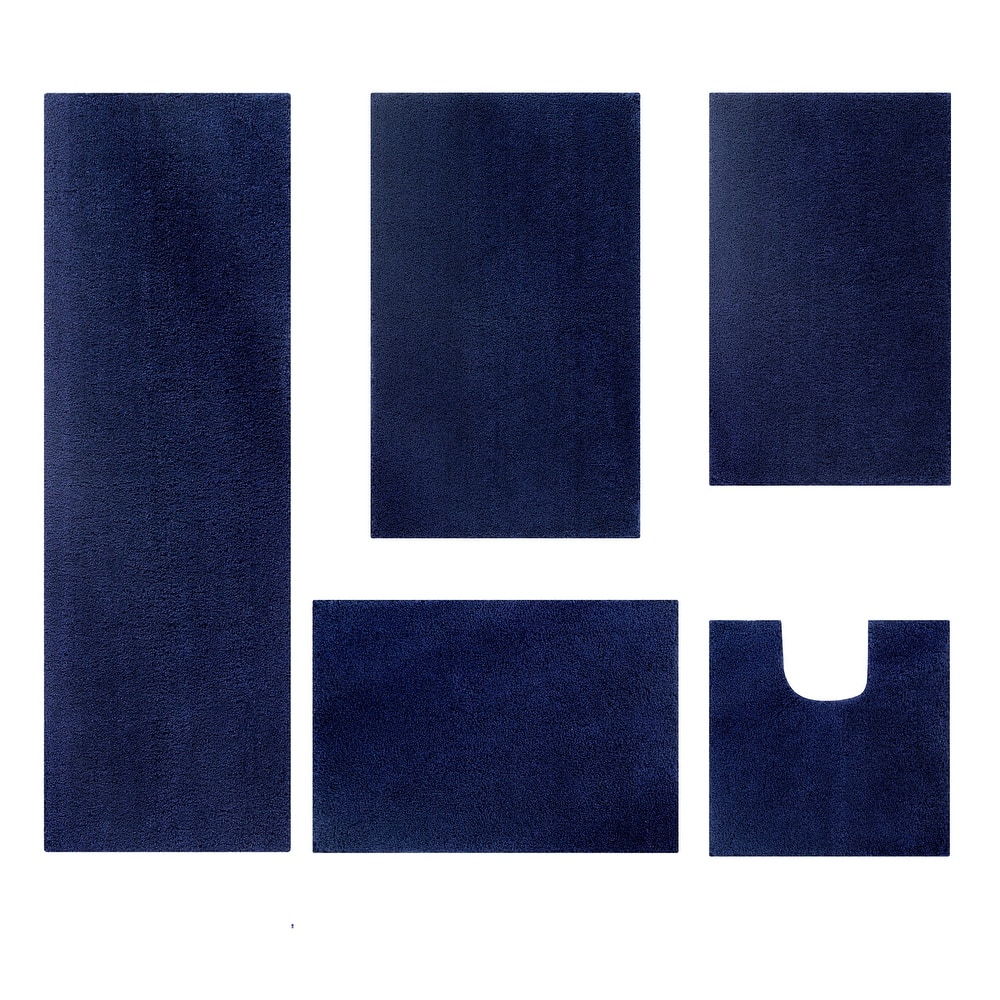 Better Trends Bath Rug 100% Micro Polyester Tufted Anti-Skid Latex Backing Bathroom Rugs for Shower, Sink Bath Mats Micro Plush