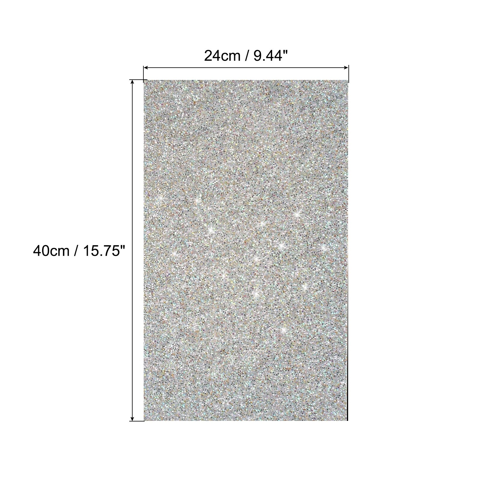 Bling Rhinestone Sheet Self-Adhesive Sticker Diamond