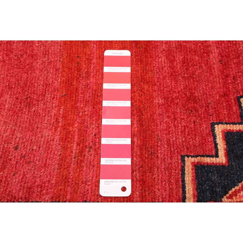 ECARPETGALLERY Hand-knotted Anadol Red Wool Rug - 4'3 x 7'10