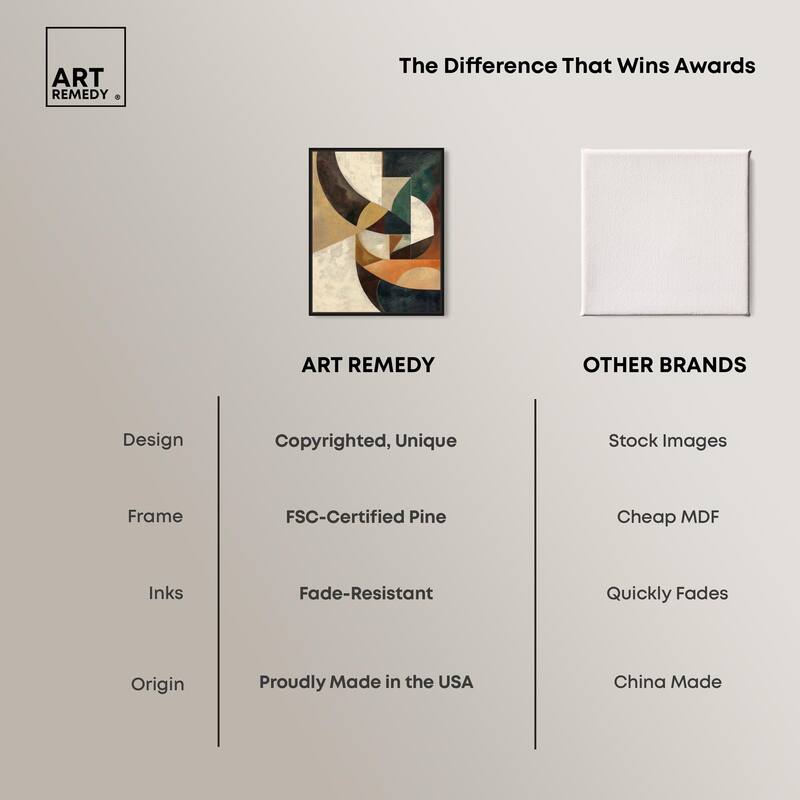 Intersecting Planes Canvas by Art Remedy