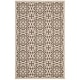 preview thumbnail 38 of 43, Ariana Vintage Floral Trellis 9x12 Indoor and Outdoor Area Rug 9' x 12' - Light and Dark Beige