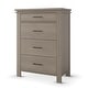 preview thumbnail 1 of 10, Denman 4 Drawer Chest Crescent Gary