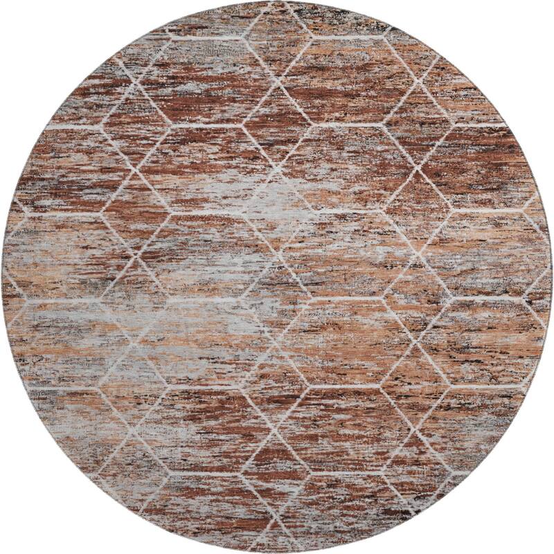 Premium Washable Super Soft Geo Abstract Mayfield Rug