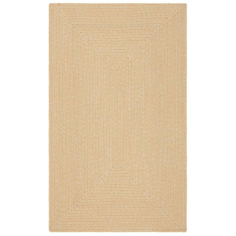 SAFAVIEH Handmade Braided Country Casual Lavada Rug - 3' x 5' - Beige/Tan