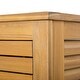 preview thumbnail 15 of 18, Gribs Acacia Wood Indoor/Outdoor Teak Finish Storage Cabinet by Christopher Knight Home - 61.81" H