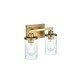preview thumbnail 7 of 11, Elegant Lighting LD7316W12 Thane 2 Light 12" Wide Vanity Light