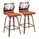 preview thumbnail 16 of 15, Carson Carrington Sala Mid-century Modern Counter Stools (Set of 2)