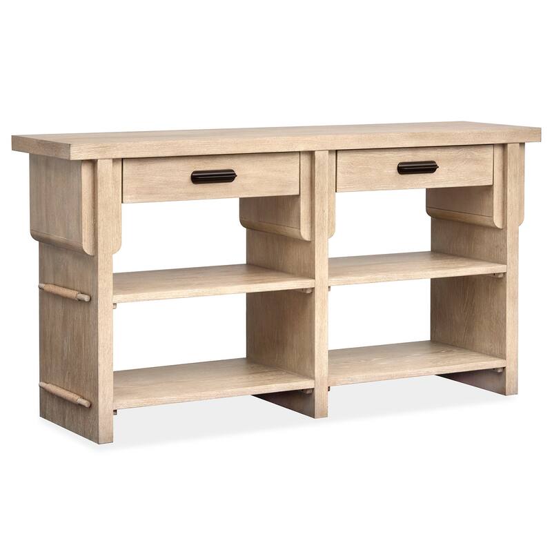 Salt Life Home Sunset Cove Sanibel Brown Server - 68''W x 18''D x 36''H