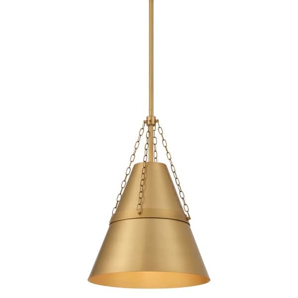 slide 2 of 8, Minka Lavery 3933 Springfield 12" Wide Pendant with Steel Shade