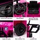 preview thumbnail 10 of 13, 12V Electric Ride-On Truck for Kids with Remote Control, LED Lights, MP3, Dual Modes, Safety Belt, Ages 3+, Adjustable