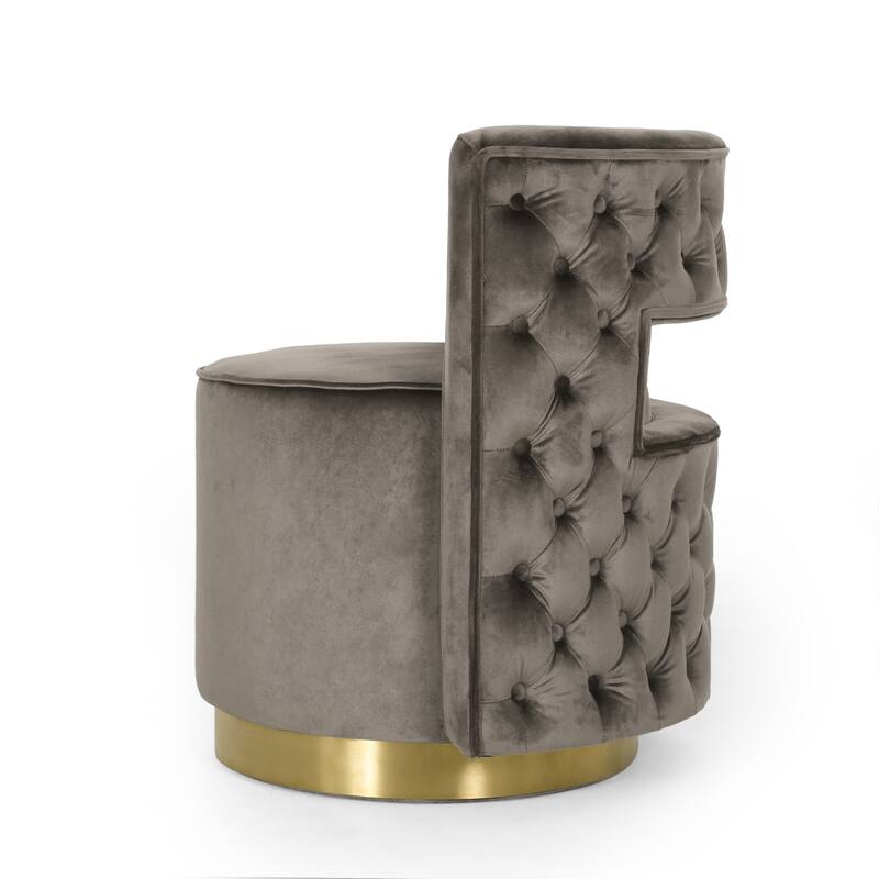 Swivel Arm Chair