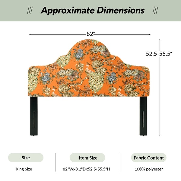 Erlina Traditional Slipcovered Upholstered Headboard with