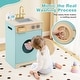 preview thumbnail 8 of 8, Gymax Kids Washer Playset w/ Laundry Detergent & Hand Sanitizer