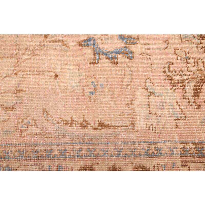 ECARPETGALLERY Hand-knotted Antalya Vintage Blush Wool Rug - 8'6 x 10'10