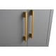 preview thumbnail 55 of 128, Vanity Art 42" Single Sink Bathroom Vanity Cabinet with Engineered Marble Countertop