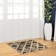 preview thumbnail 106 of 160, Superior Viking Contemporary Geometric Trellis Indoor Runner or Area Rug 2' x 3' - Multi-Colored