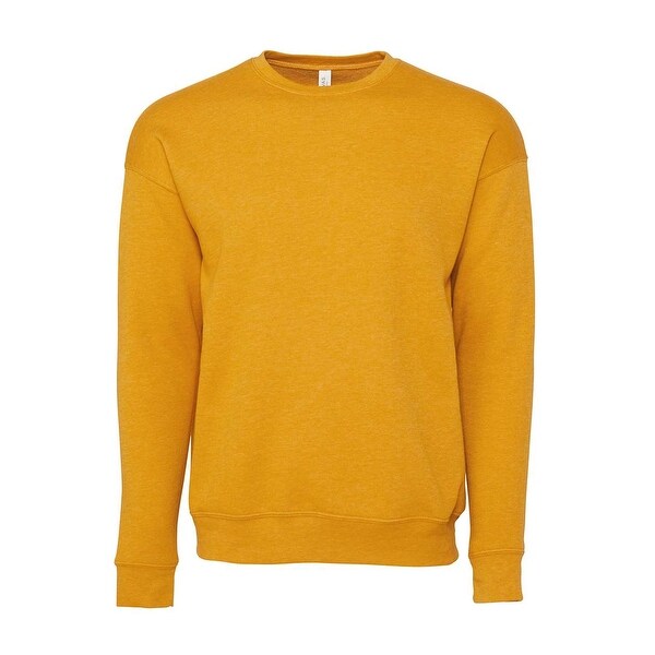 bella canvas unisex sponge fleece drop shoulder sweatshirt