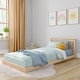 preview thumbnail 14 of 14, Classic Floor Bed, Twin Blonde